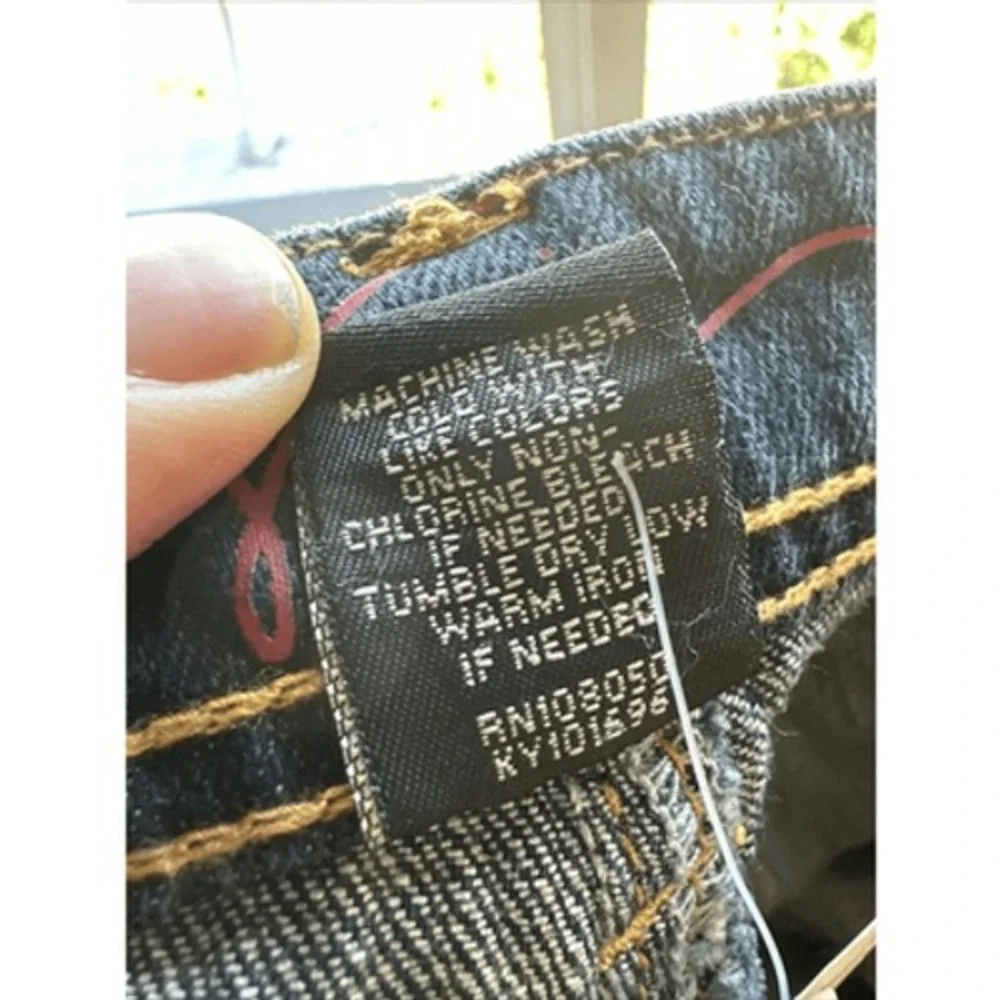 Venezia By Lane Bryant Wide Straight Leg Denim Jeans Women's Size‎ 18 - Picture 12 of 16